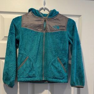The North Face Kids Jacket in Teal and Gray